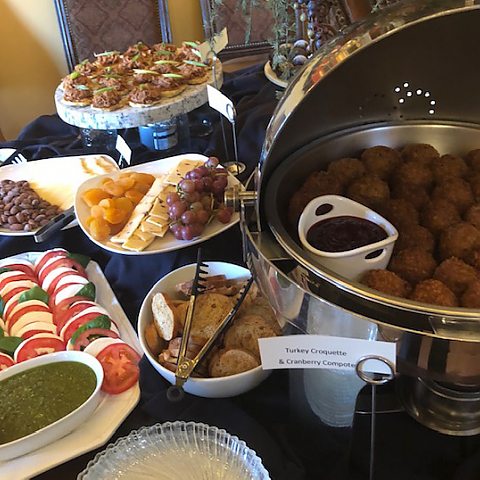 assorted appetizers
