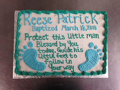 baptism - footprints to guide