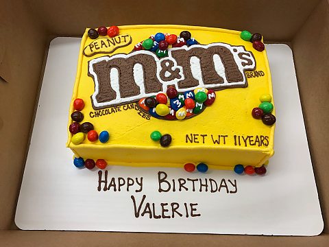 birthday - M&M