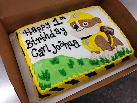 birthday - Rubble Paw Patrol