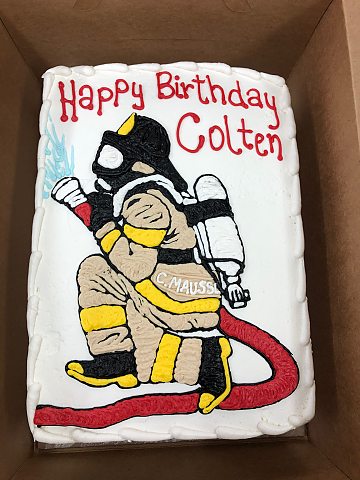 birthday - firefighter