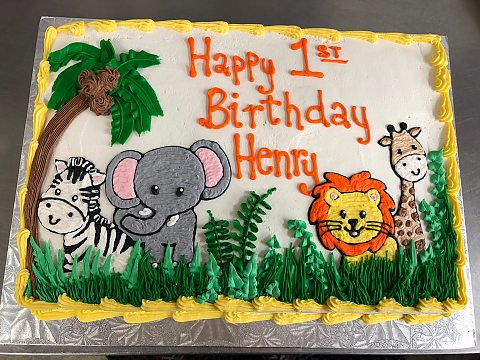 birthday - jungle