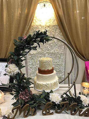 Bridal show Dubuque Display