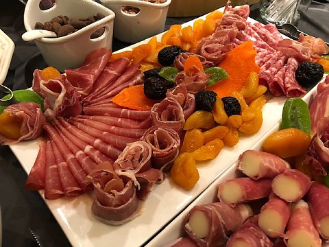 Charcuterie with Prosciutto & Mozzarella
