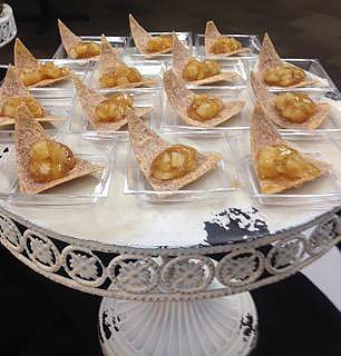 cinnamon chip with apple salsa