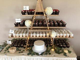 Cupcakes Ladder Display