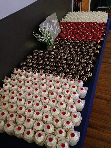 Cupcakes Table Display