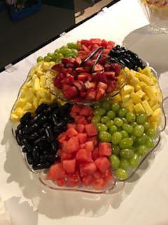 Large fruit bowl