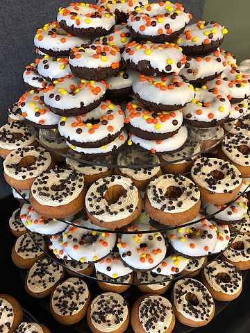 Reese's Pieces & Cookie Dough Donuts