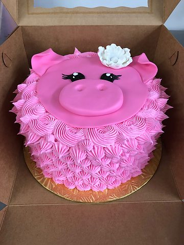 Pink Pig round